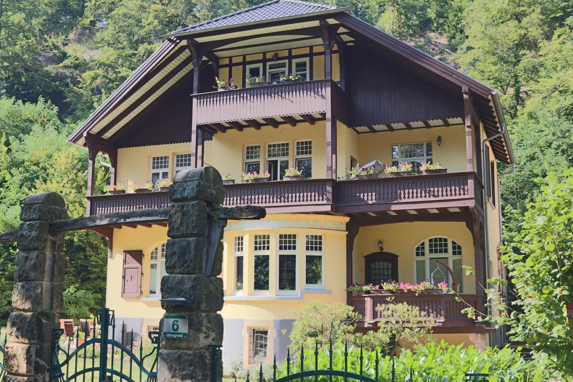 Villa Liliengrund Eisenach Bagian luar foto